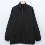 Loose Fit Half-Length Zip-Up Jacket