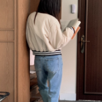 Basic Snap Button Baseball Jacket