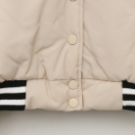Basic Snap Button Baseball Jacket