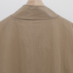 Nylon Zip-Up Safari Short Jacket