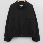 Nylon Zip-Up Safari Short Jacket