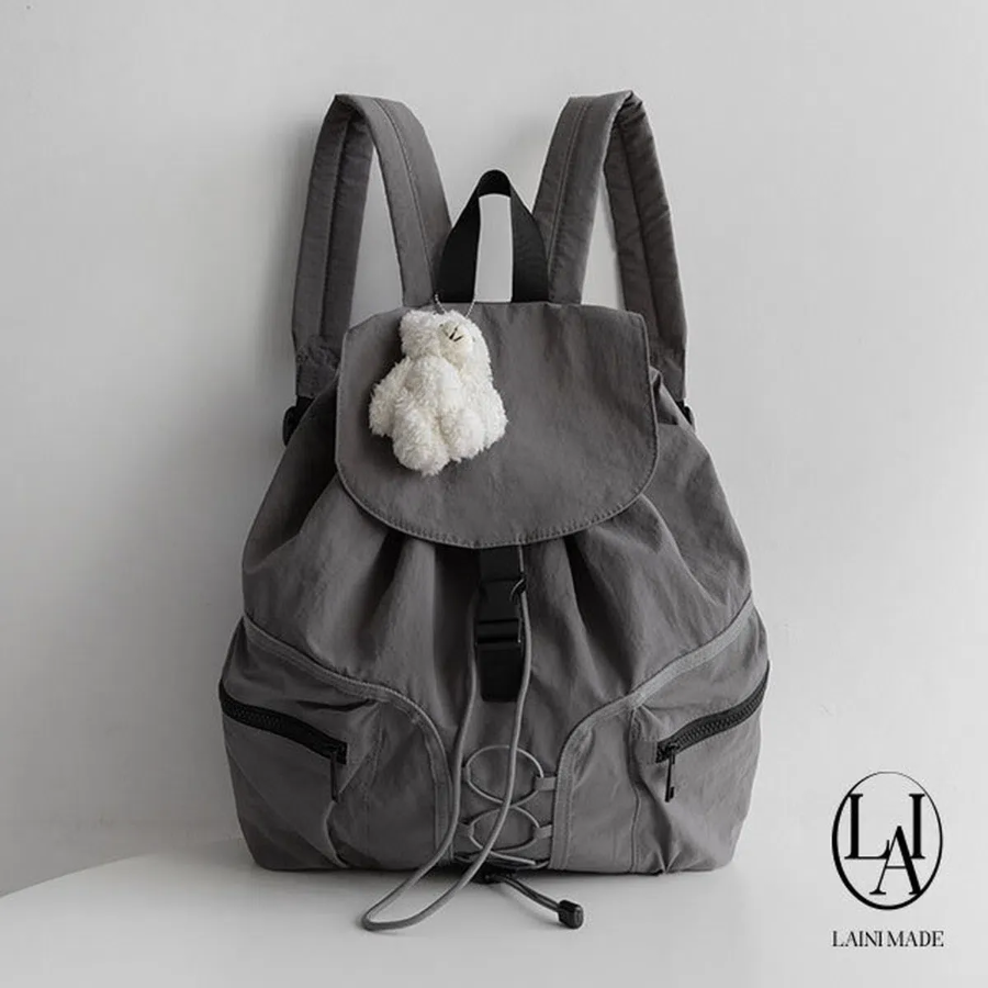Self-Made Nylon Buckle Backpack — прочность и стиль в лаконичном дизайне