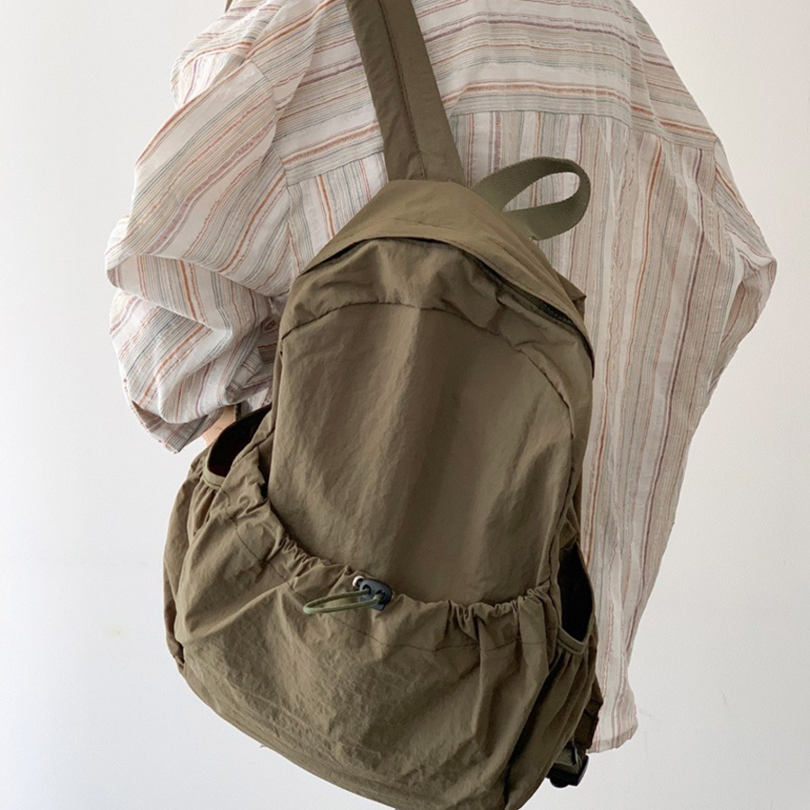 Buffy Lightweight Nylon Drawstring Backpack — лёгкость, удобство и практичность на каждый день