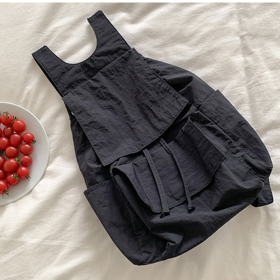 Crinkle Nylon Pocket Backpack — фактурный комфорт на каждый день