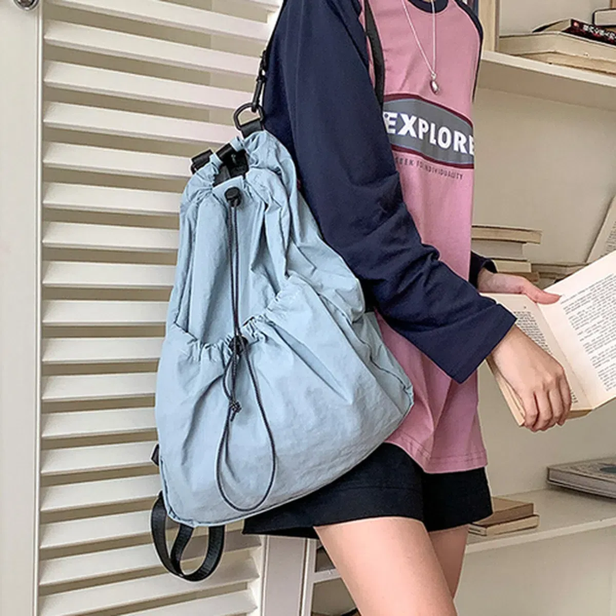 Nylon String Pocket Backpack — лёгкий рюкзак для активных дней