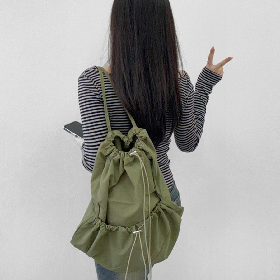 Day Off String Nylon Backpack — многофункциональный рюкзак для активного образа жизни