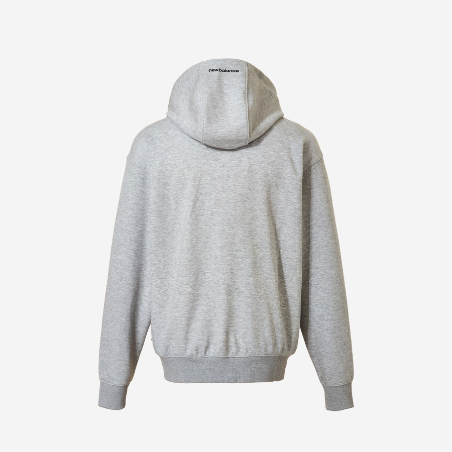 New Balance Uni Essential Small Logo Full-Zip Hoodie