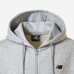 New Balance Uni Essential Small Logo Full-Zip Hoodie