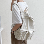 Crisp Big Pocket Nylon Backpack — вместительный и практичный рюкзак с крупными карманами