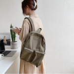 Crisp Big Pocket Nylon Backpack — вместительный и практичный рюкзак с крупными карманами