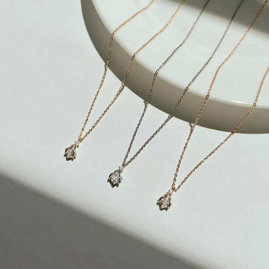 Колье с подвеской-фонариком из хирургической стали