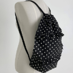 Dove String Dot Backpack — лёгкий рюкзак с акцентом на милый гороховый принт