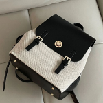 Canvas Combi Dailies Backpack — мини-рюкзак в стиле мешок с комбинированными материалами для повседневной носки