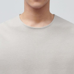 Ponte Crew Neck Long Sleeve T-Shirt [Mushroom]