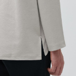 Ponte Crew Neck Long Sleeve T-Shirt [Mushroom]