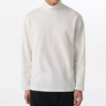 [HeatStandard] Turtleneck Long Sleeve T-Shirt [Cream]