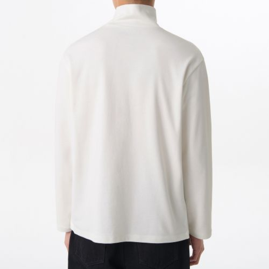 [HeatStandard] Turtleneck Long Sleeve T-Shirt [Cream]
