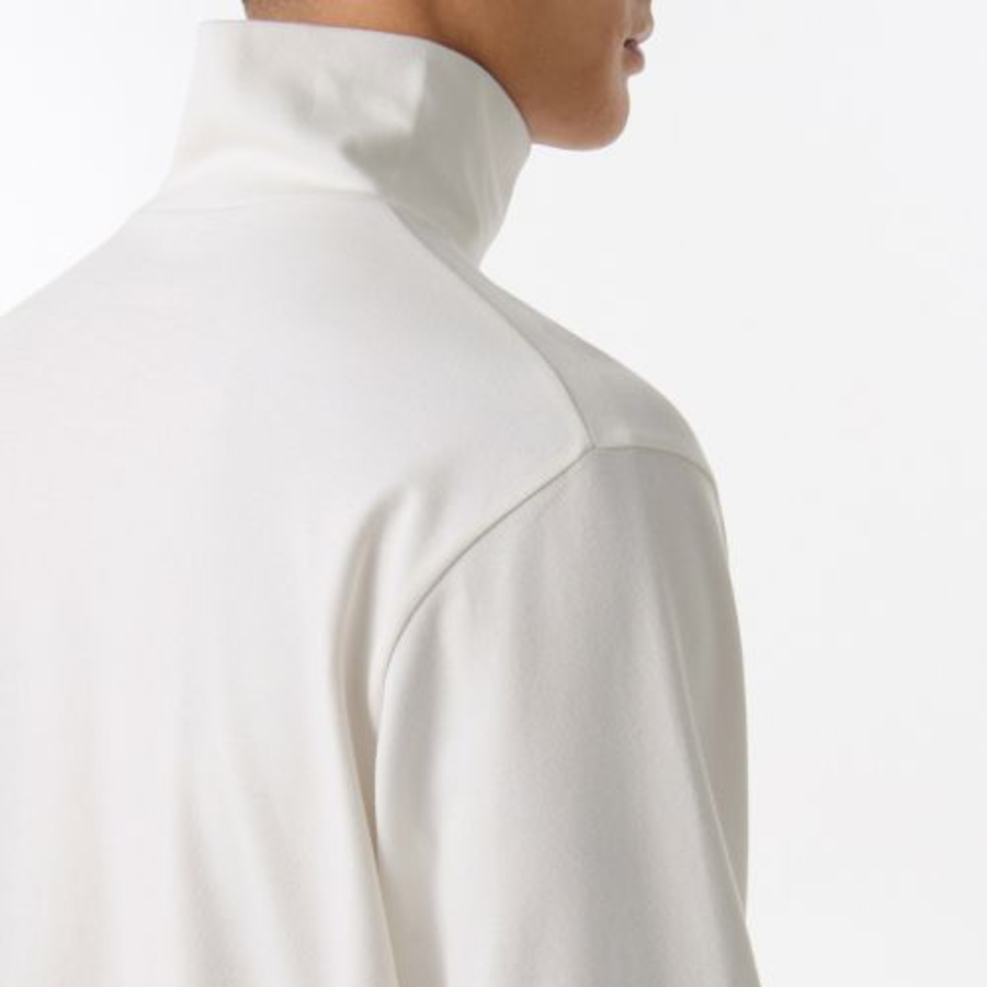 [HeatStandard] Turtleneck Long Sleeve T-Shirt [Cream]