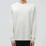 Crew Neck Long Sleeve T-Shirt [Dusty Cream]