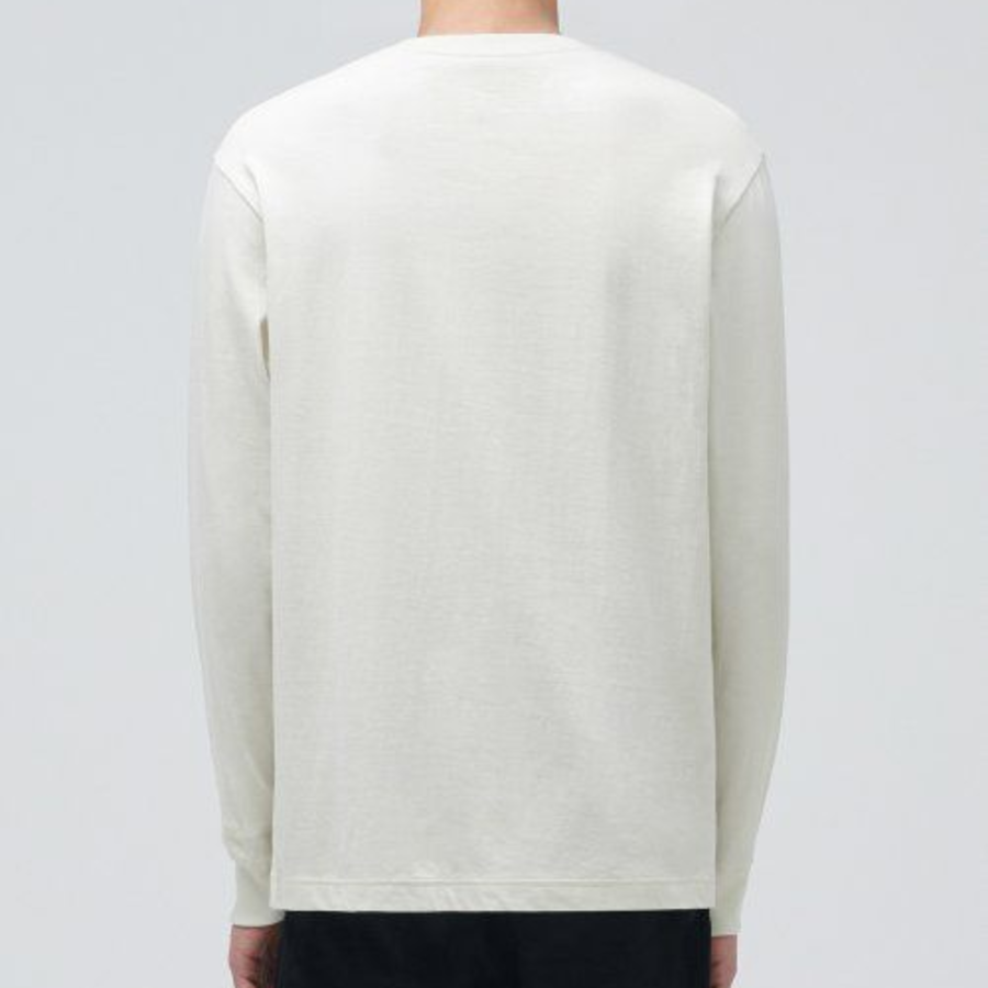 Crew Neck Long Sleeve T-Shirt [Dusty Cream]