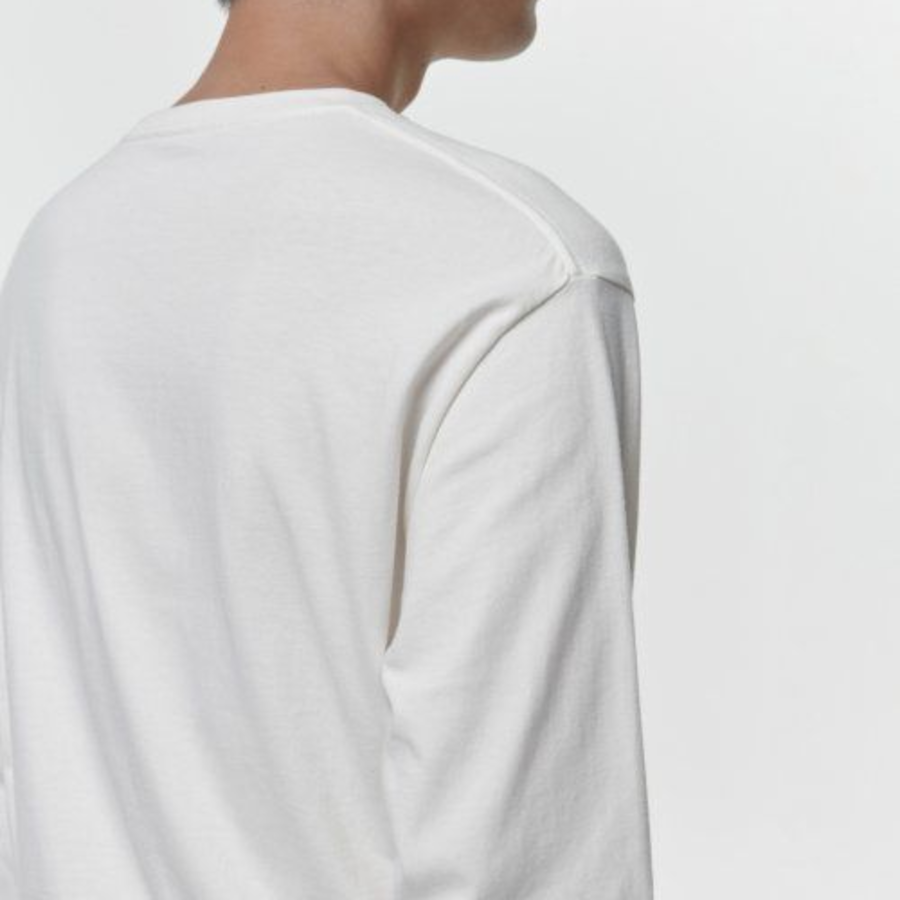Basic Long Sleeve T-Shirt [Cream]