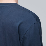 [CoolStandard] Crew Neck Long Sleeve T-Shirt [Turquoise]