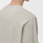 [HeatStandard] Crew Neck Long Sleeve T-Shirt [Light Beige]