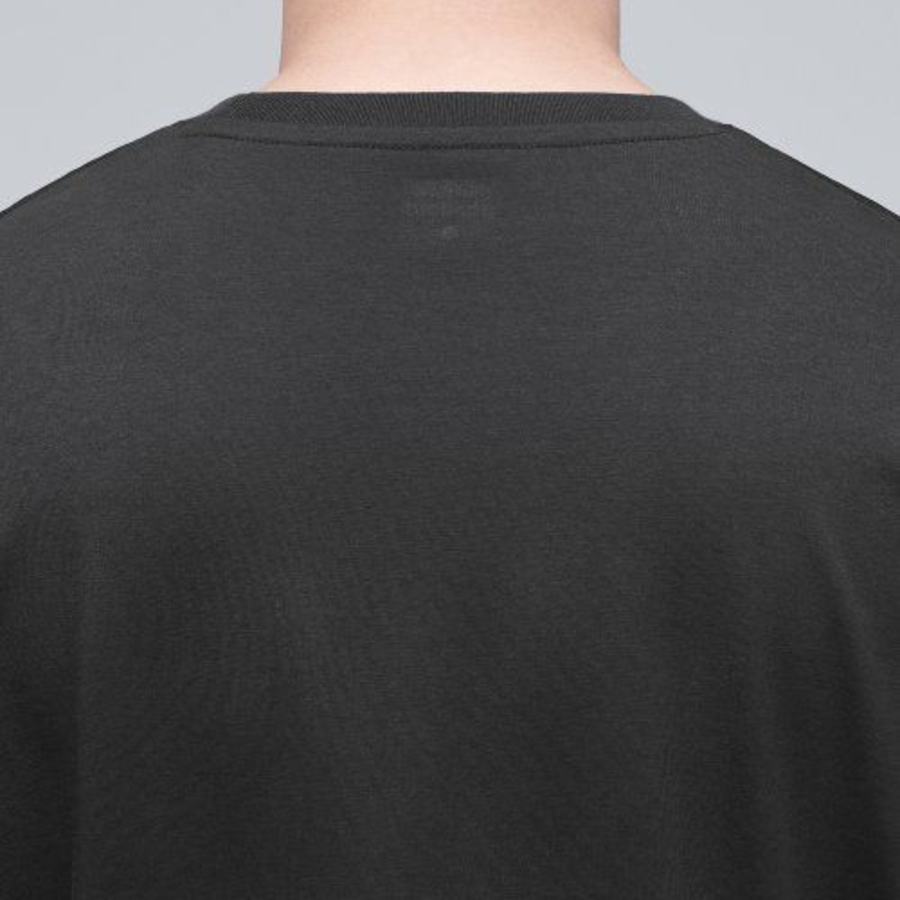 [CoolStandard] Crew Neck Long Sleeve T-Shirt [Gunmetal]