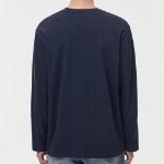 [HeatStandard] Crew Neck Long Sleeve T-Shirt [Navy]