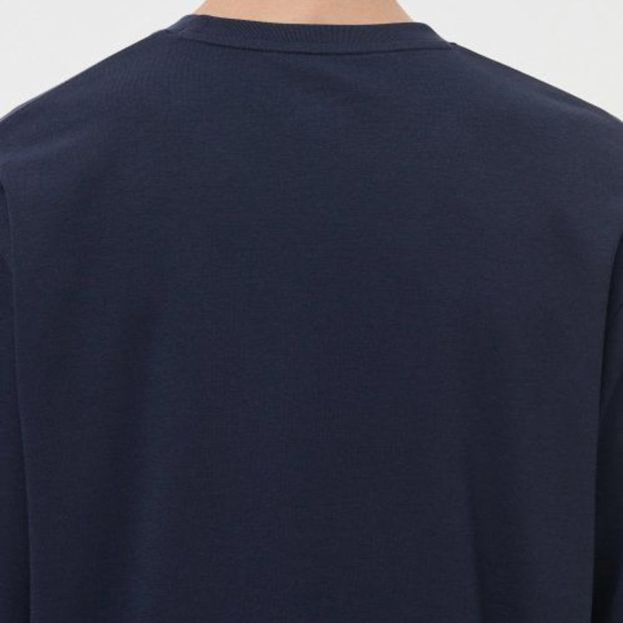 [HeatStandard] Crew Neck Long Sleeve T-Shirt [Navy]