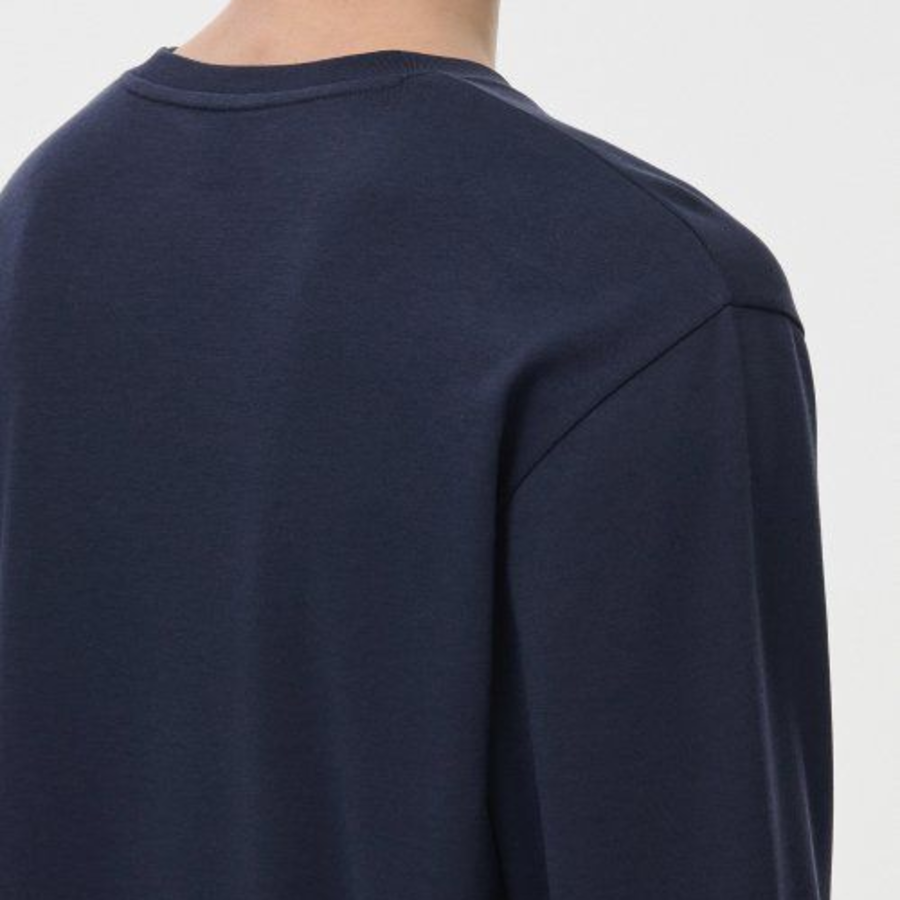 [HeatStandard] Crew Neck Long Sleeve T-Shirt [Navy]