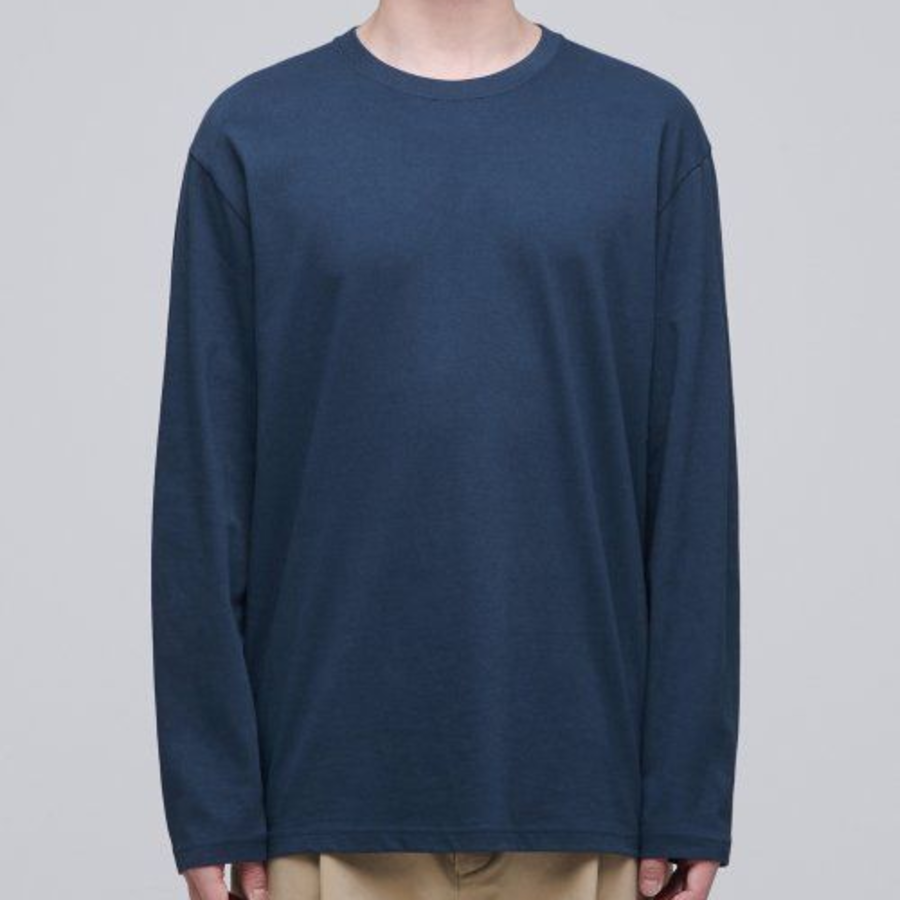 Basic Long Sleeve T-Shirt [Turquoise]