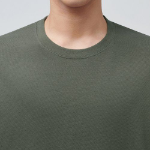 Basic Long Sleeve T-Shirt [Light Khaki]