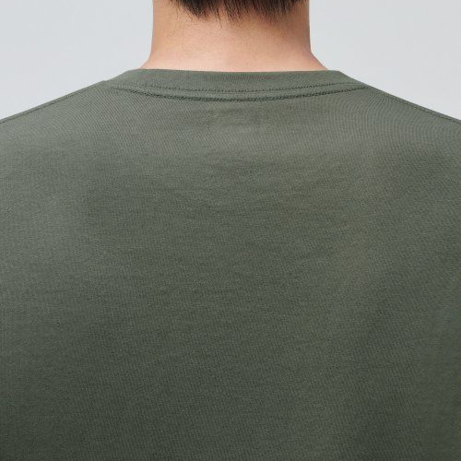 Basic Long Sleeve T-Shirt [Light Khaki]