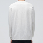 Crew Neck Long Sleeve T-Shirt [Oatmeal]