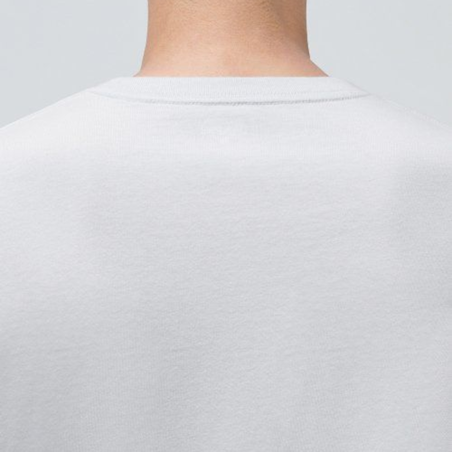 Crew Neck Long Sleeve T-Shirt [Ash Gray]