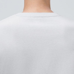 Crew Neck Long Sleeve T-Shirt [Ash Gray]