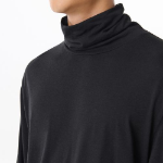 CR Turtle Neck Long Sleeve T-Shirt [Black]