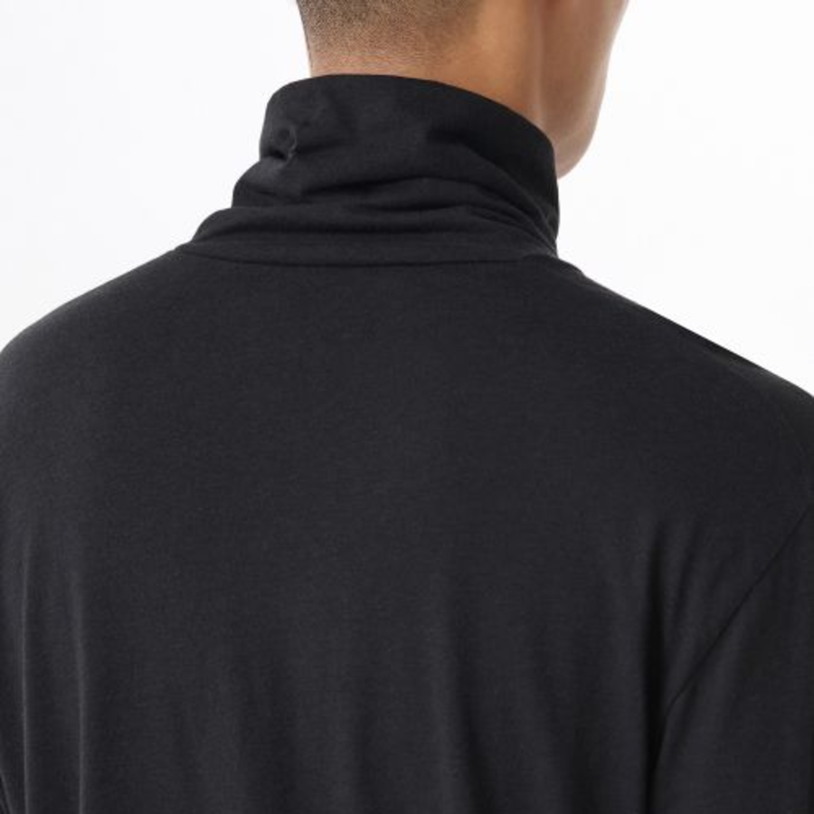 CR Turtle Neck Long Sleeve T-Shirt [Black]