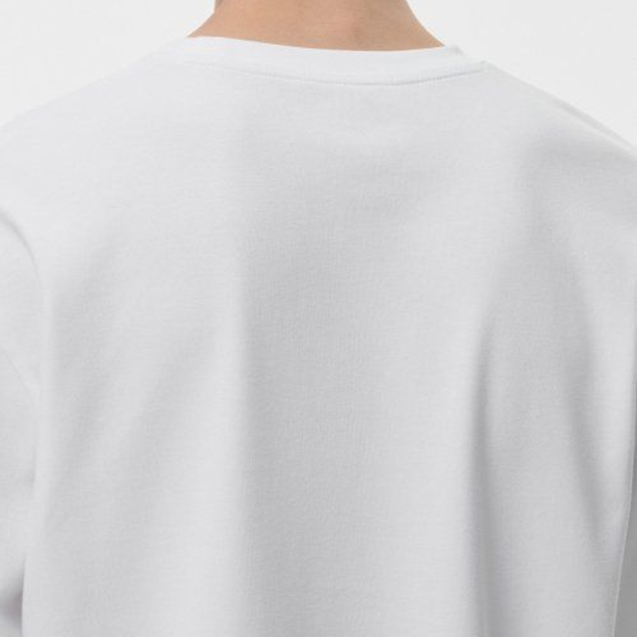 [HeatStandard] Crew Neck Long Sleeve T-Shirt [White]