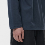 [HeatStandard] Crew Neck Long Sleeve T-Shirt [Turquoise]