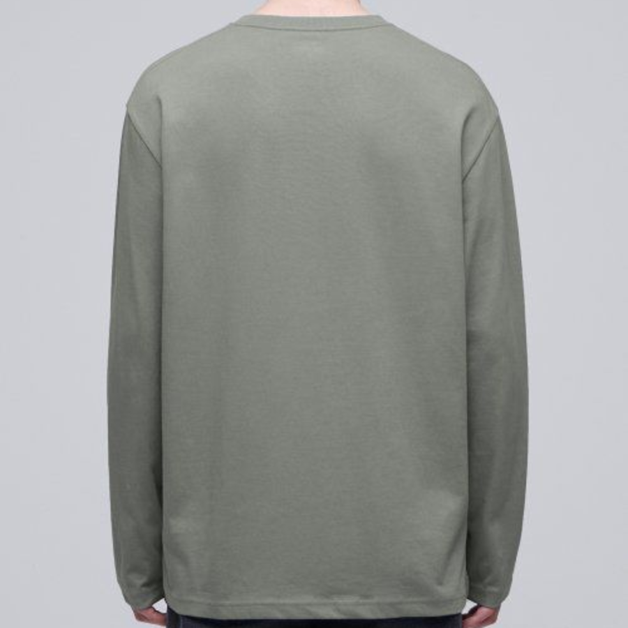 Basic Long Sleeve T-Shirt [Khaki Grey]