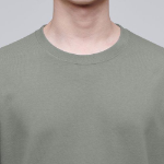 Basic Long Sleeve T-Shirt [Khaki Grey]