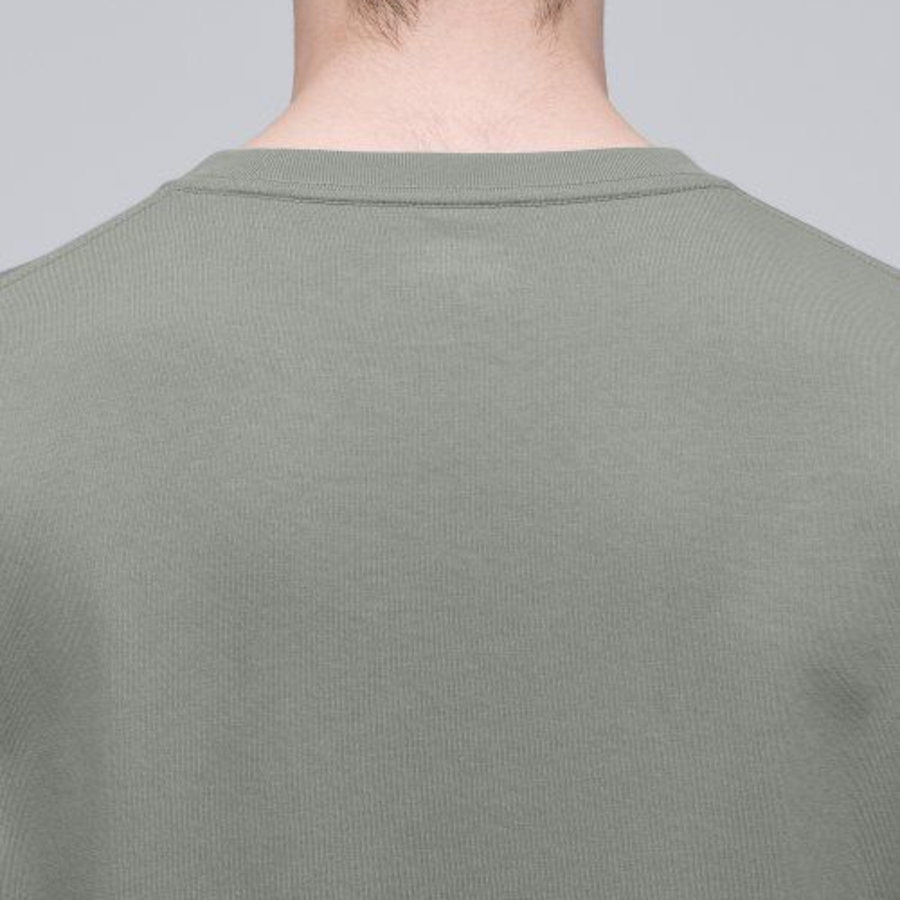 Basic Long Sleeve T-Shirt [Khaki Grey]