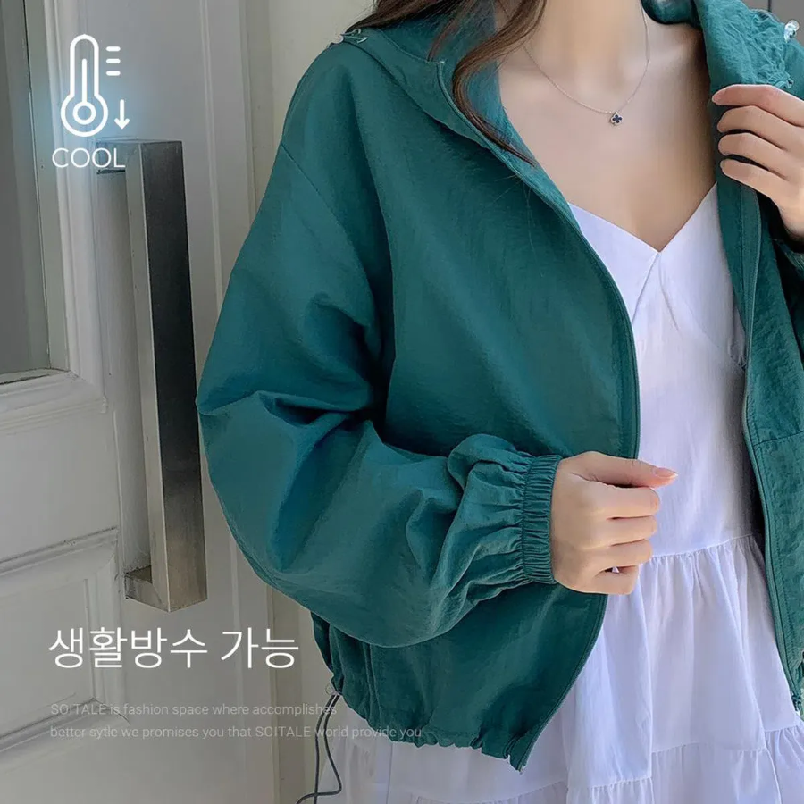 Seed – Wind Hood Loose Fit Jacket