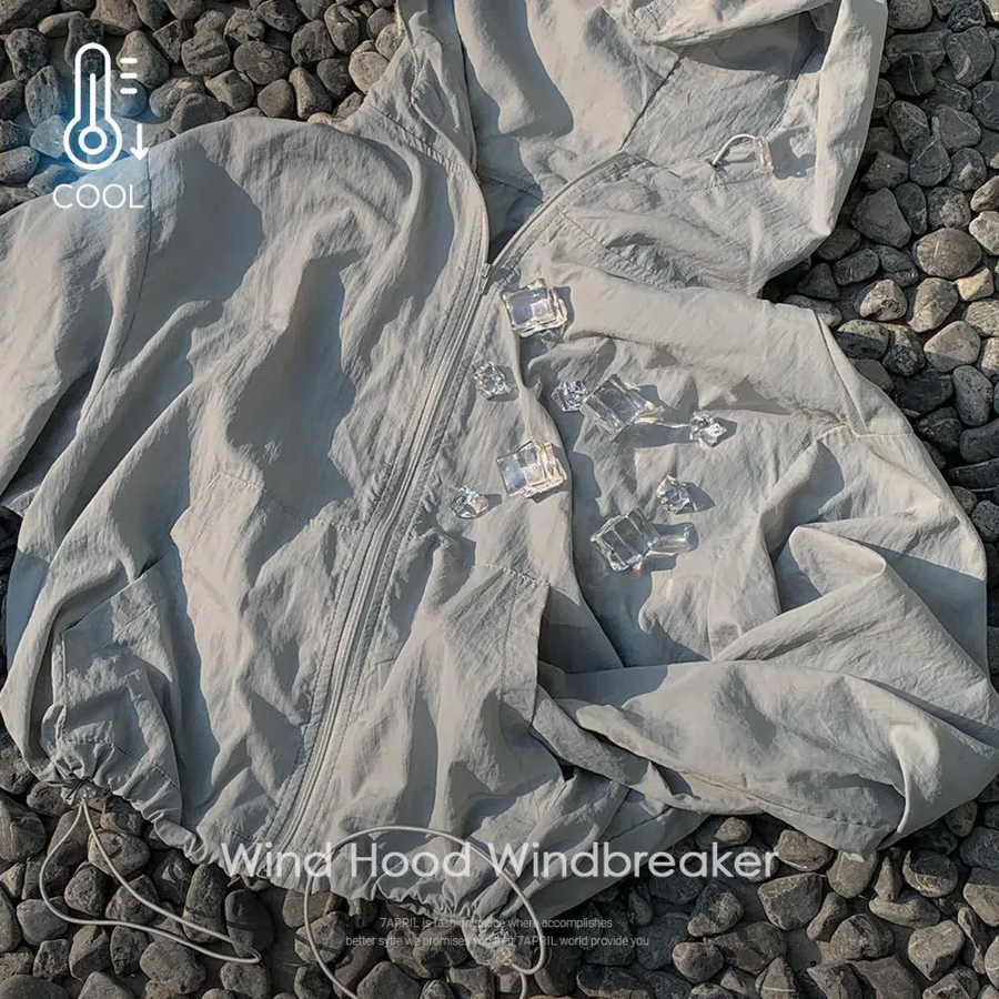 Seed – Wind Hood Loose Fit Jacket