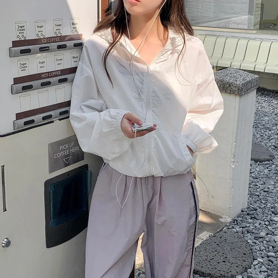 Seed – Wind Hood Loose Fit Jacket