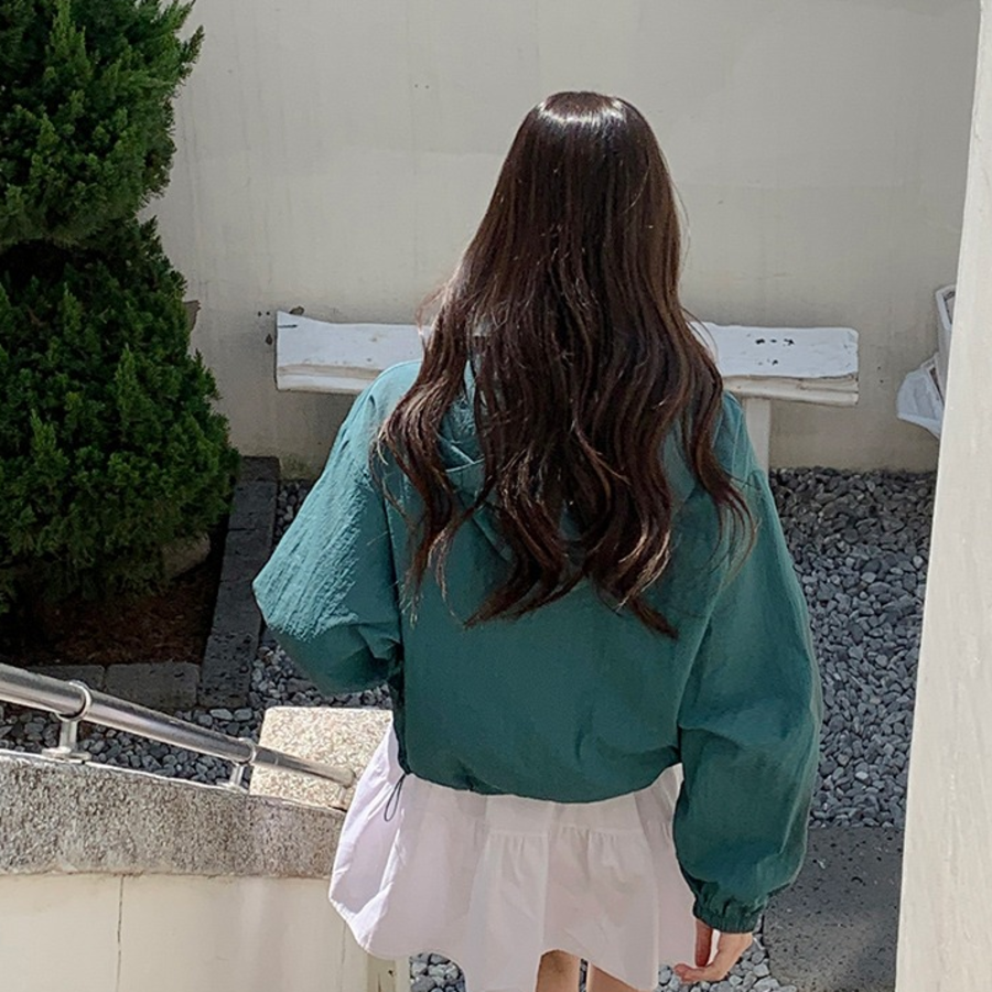 Seed – Wind Hood Loose Fit Jacket