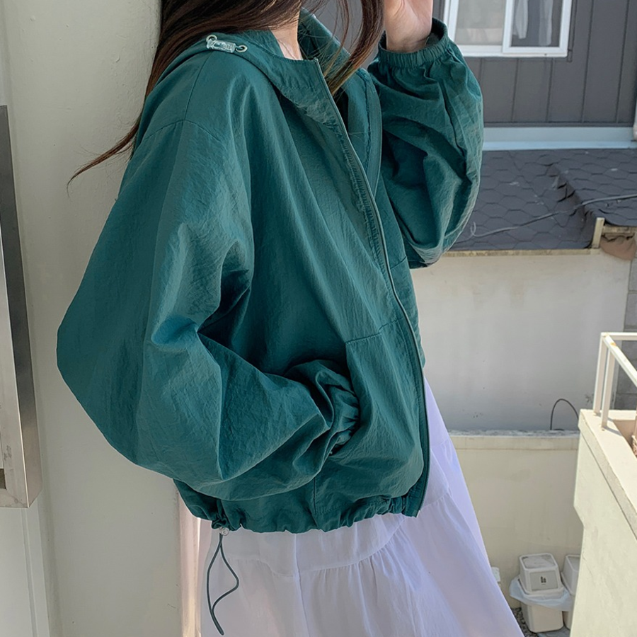 Seed – Wind Hood Loose Fit Jacket