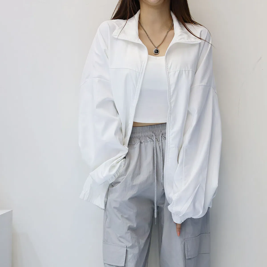 Seed – Unisex Overfit Zip-Up Windbreaker